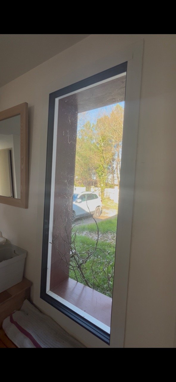 Salle de bain avant nettoyage